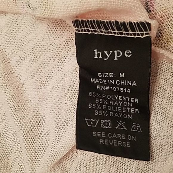 Love Thin Knit Long Sleeve Crop Top by Hype Sz M - Picture 4 of 5